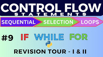 Python Flow Control Statements| Sequential |Selection | Iterative| Hindi Urdu