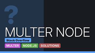 Information Some properties missing in req.body inside multer middleware Update