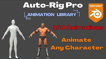 Animate Any Character with Animation Library of Auto-Rig Pro in Blender