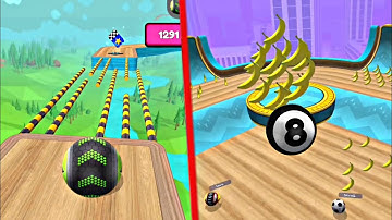 🍌Banana Frenzy 🍌Going Balls Speed Run Mobile Gameplay Walkthrough iOS, Android  Ball  Run (Part 122)