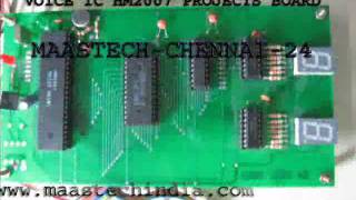 HM2007 VOICE OPERATED PROJECTS/VOICE CONTROL HOME AUTOMATION SYSTEMS/WHEELCHAIR