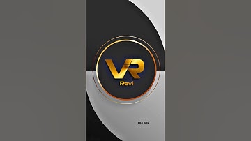 Ravi name logo design #shorts #shortsvideo