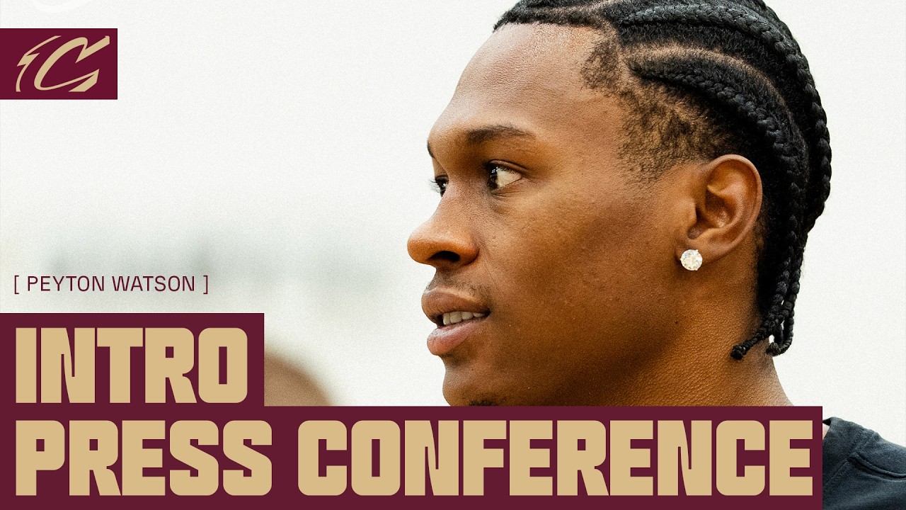 PEYTON WATSON INTRO PRESS CONFERENCE