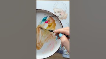How to Mix Skin Tones with Watercolor 🎨#watercolor #watercolortutorial#colors