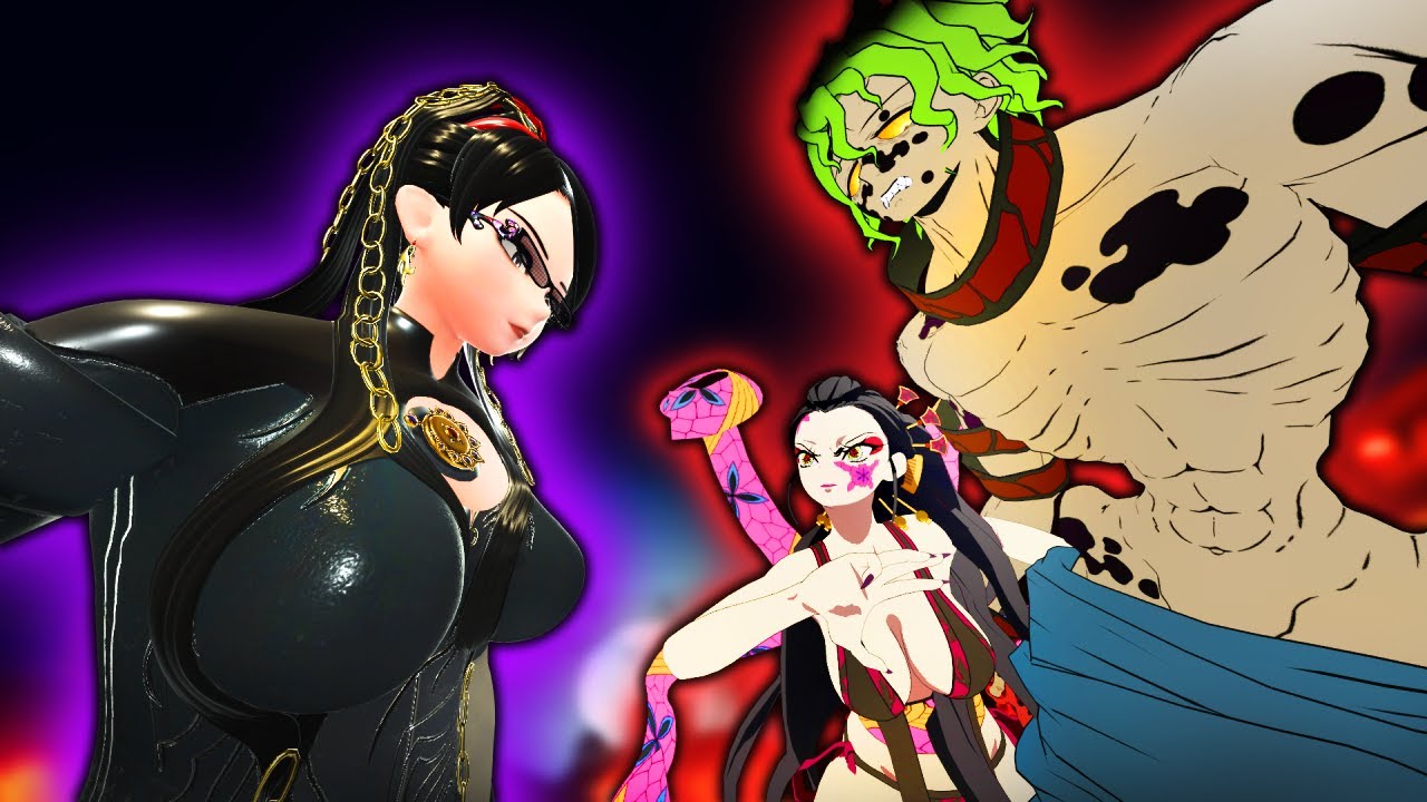 Bayonetta vs Daki & Gyutaro
