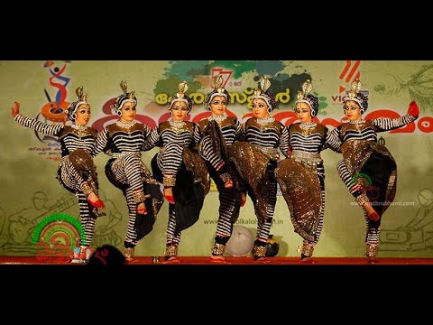 57th kalolsavam 2017 1st HS Group Dance Nagam