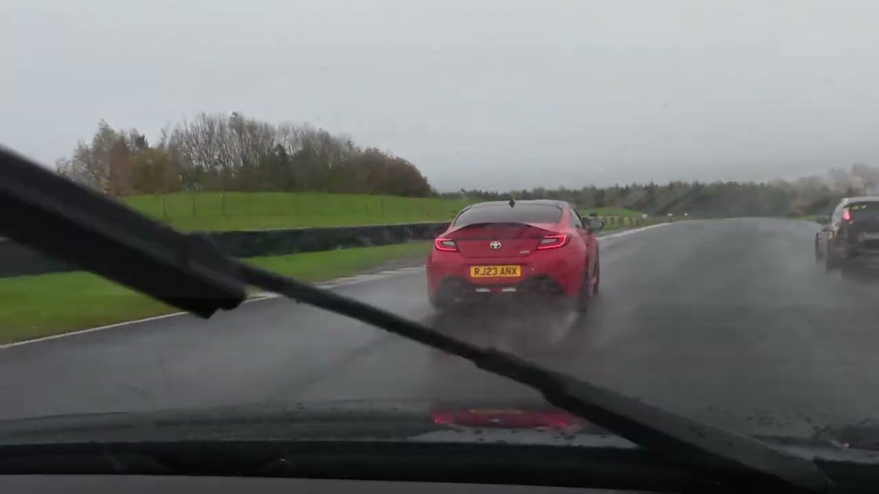 CROFT WET TRACKDAY  3/11/25     Vw Golf Rline 1.5tsi **Heavy Rain**