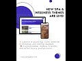 Spa & Wellness Website Templates Launch