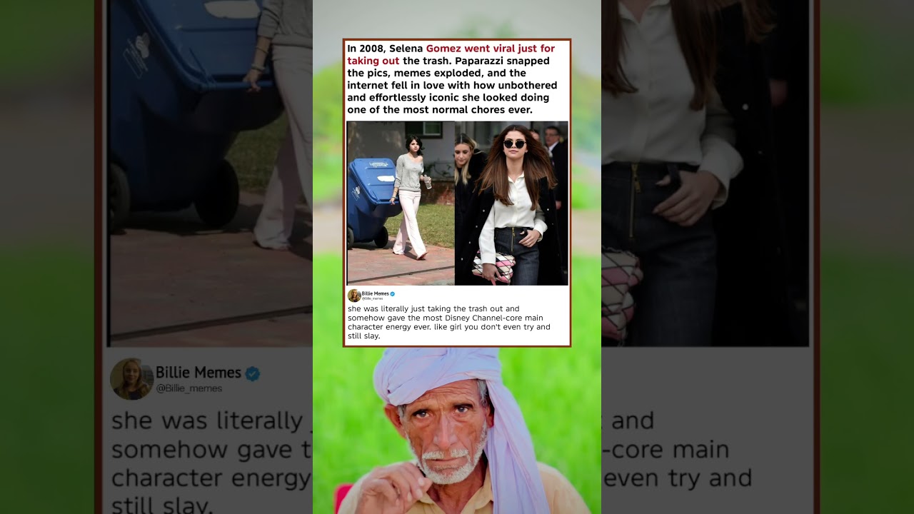 Selena Gomez’s Epic Trash Day Glow-Up! Viral 2008 Moment!"