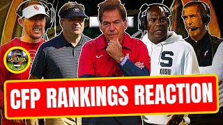 CFB Playoff Rankings Released - Rapid Reaction (Late Kick Cut)