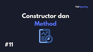 Constructor & Method | Belajar OOP Python #11