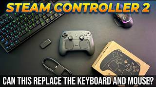 Can this controller replace a keyboard and mouse? Steam Controller Review