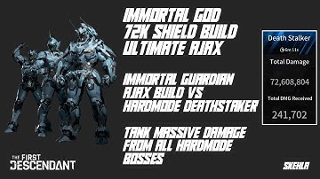 Immortal Ultimate Ajax 72K Shield Build vs Death Stalker - 3 Maxed Out Enduring Legacy - TFD