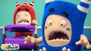 treadmill trouble new best oddbods full episodes funny cartoons for kids