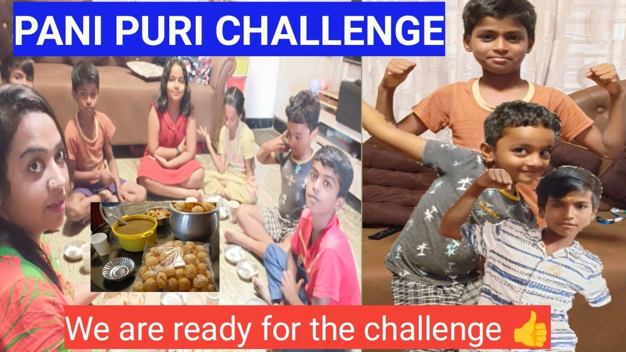 Pani Puri Challenge With Chota Gang | ಇಷ್ಟೊಂದು ಪಾನಿ ಪುರಿ ತಿಂತಾರೆ ಅನ್ಕೊಂಡಿರ್ಲಿಲ್ಲ | KaviRaj Achar