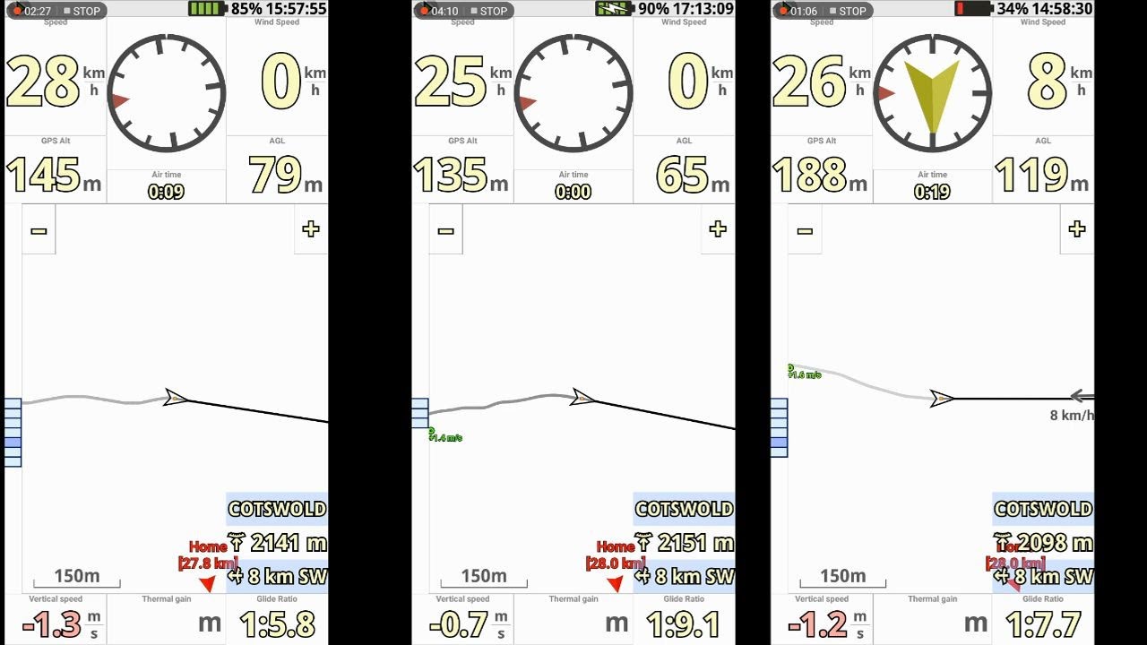 eagle gecko igc glide ratio comparison experiment YouTube