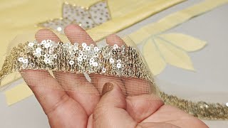 कमल के फ़ूल से inspired ये Design आपकी plain Kurti में चार चांद लगा देगा/lotus inspired kurti design
