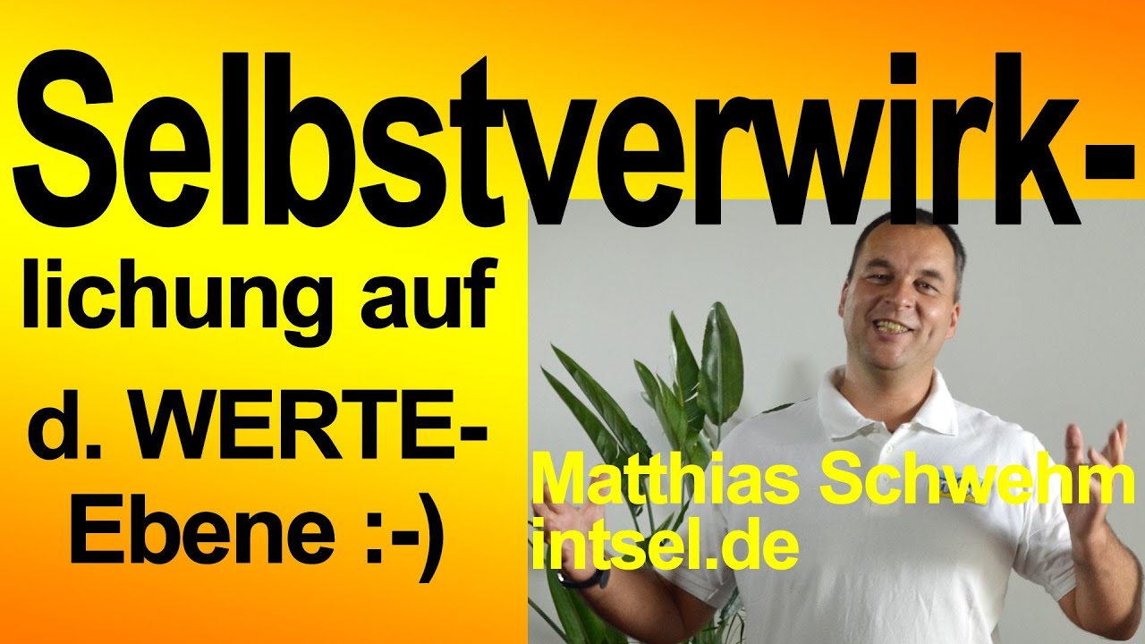 Selbstverwirklichung auf der Werteebene: Voller Energie DEIN wahres Leben leben Motivation Werte #7 episode artwork
