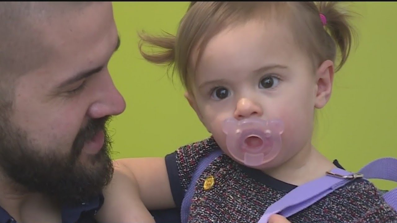 Toddler Meets Doctors Who Saved Her Life - YouTube