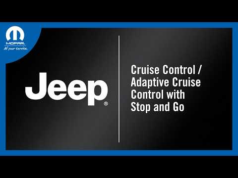 Cruise Control / Adaptive Cruise Control with Stop and Go | How-To | 2027 Jeep Grand Wagoneer