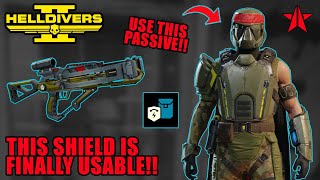 Helldivers 2 - ROCK SOLID PASSIVE MAKES DIRECTIONAL SHIELD *AMAZING*!! (Solo Max Difficulty)