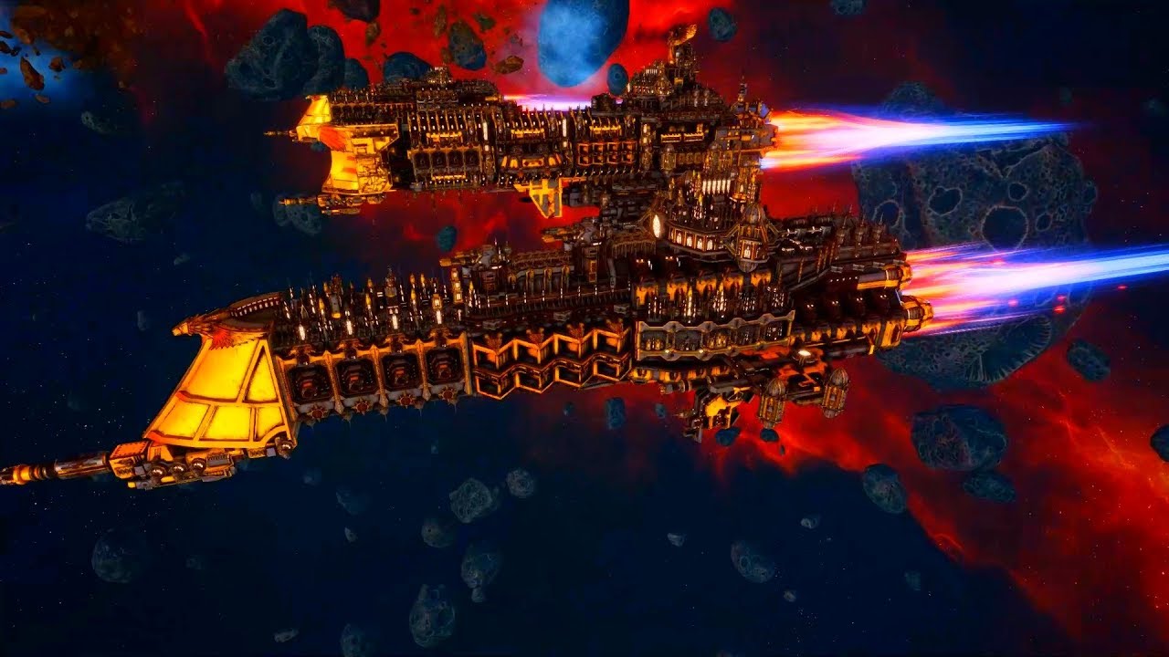 Imperial Navy (Nova Cannon Spam) vs Orks! Open Beta, Battlefleet