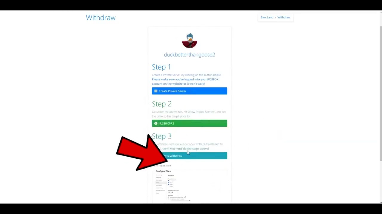 How To Withdraw ROBUX For FREE On BLOX.LAND (2021) 