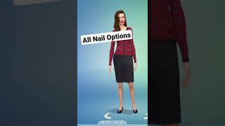 Celebrity All the nails in Sims 4 - Part 2 #Shorts Profile
