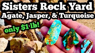 Sisters Rock Yard Agate, Jasper, & Turquoise $1 lb!