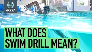 A drill is basically breakdown of the stroke, specific action designed
to work on area freestyle technique that requires improvement.
we're...