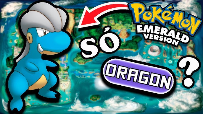 Dá pra ZERAR Pokémon EMERALD SÓ com o tipo DRAGÃO? - Desafio