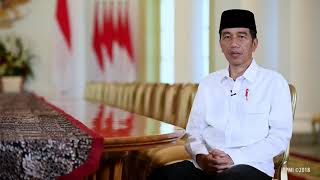 Ucapan Selamat Menjalankan Ibadah Puasa Ramadan 1439 H dari Presiden