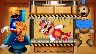 Kick the Buddy Forever vs Despicable Bear | All Diamond Machines Spines