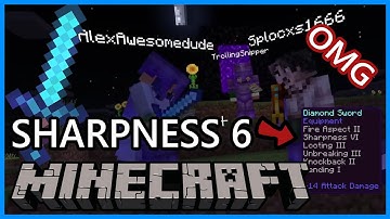 Minecraft - The legend of Sharpness 6