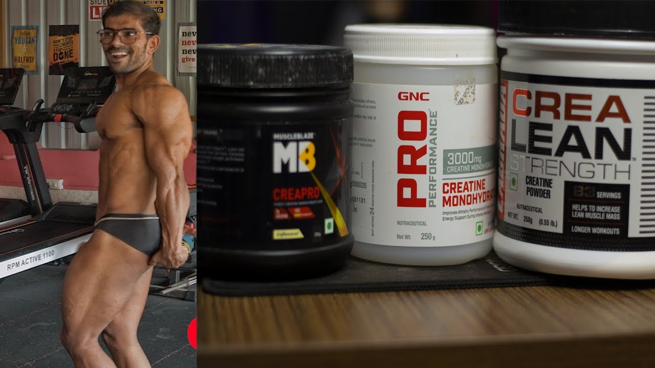 which is best creatine in India I best creatine for muscle gain and fat