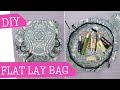 FLAT LAY BAG Kosmetiktasche nähen | DIY drawstring cosmetic bag | magic makeup bag | mommymade