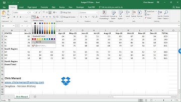 Dropbox - version history by Chris Menard