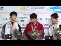 Small Medal Ceremony Worlds 2012 (Men)