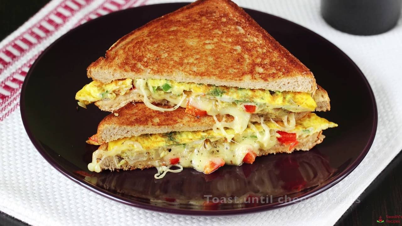 Spicy egg sandwich, Recipe