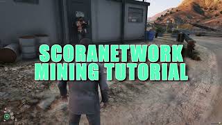 Mining Job Tutorial | ScoraNetwork Remastered