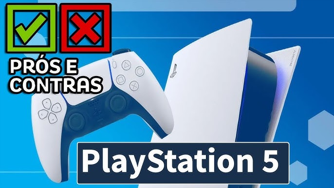 Qual a vantagem em comprar o PlayStation 5 com mídia física?