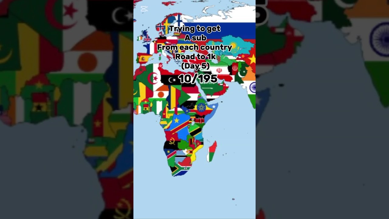 Trying To Get a Sub from each country day 5