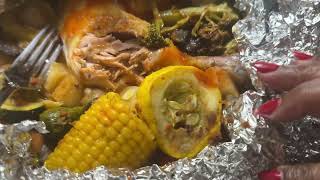 Campfire Chicken & Veggies – Juicy  Dinner Made Easy