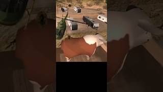 Наглая корова 🐮 GTA Challenge San Andreas #shorts #gta #grandtheftauto #гта #гташка
