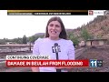 Flooding causes damage in Beulah