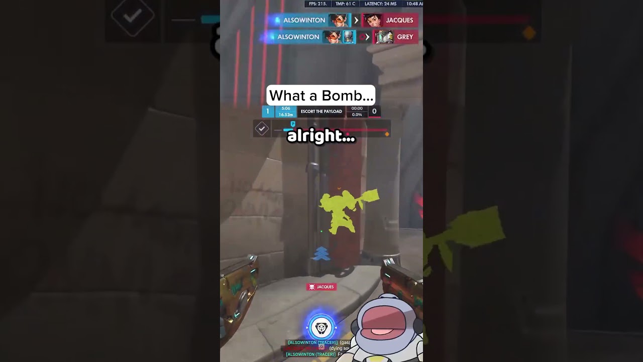 Huge Bomb To Finish The Play 💥 | Winton_OW2 on #Twitch