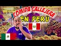 COMIDA CALLEJERA en PERU (reacción)