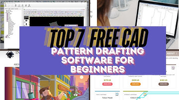 Top 7 free cad dress pattern drafting software for the beginner
