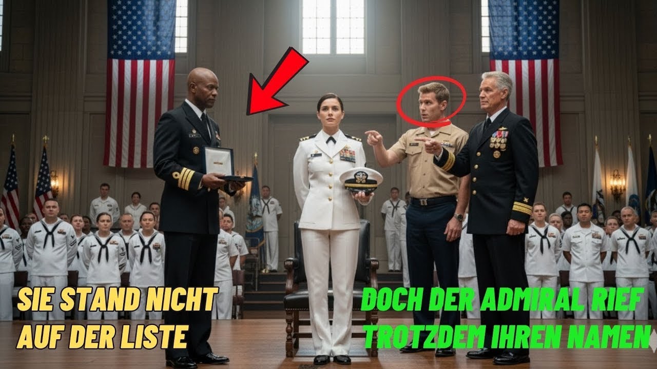 Alice Rief Sie stand nicht auf der Liste – doch der Admiral rief trotzdem ihren ...