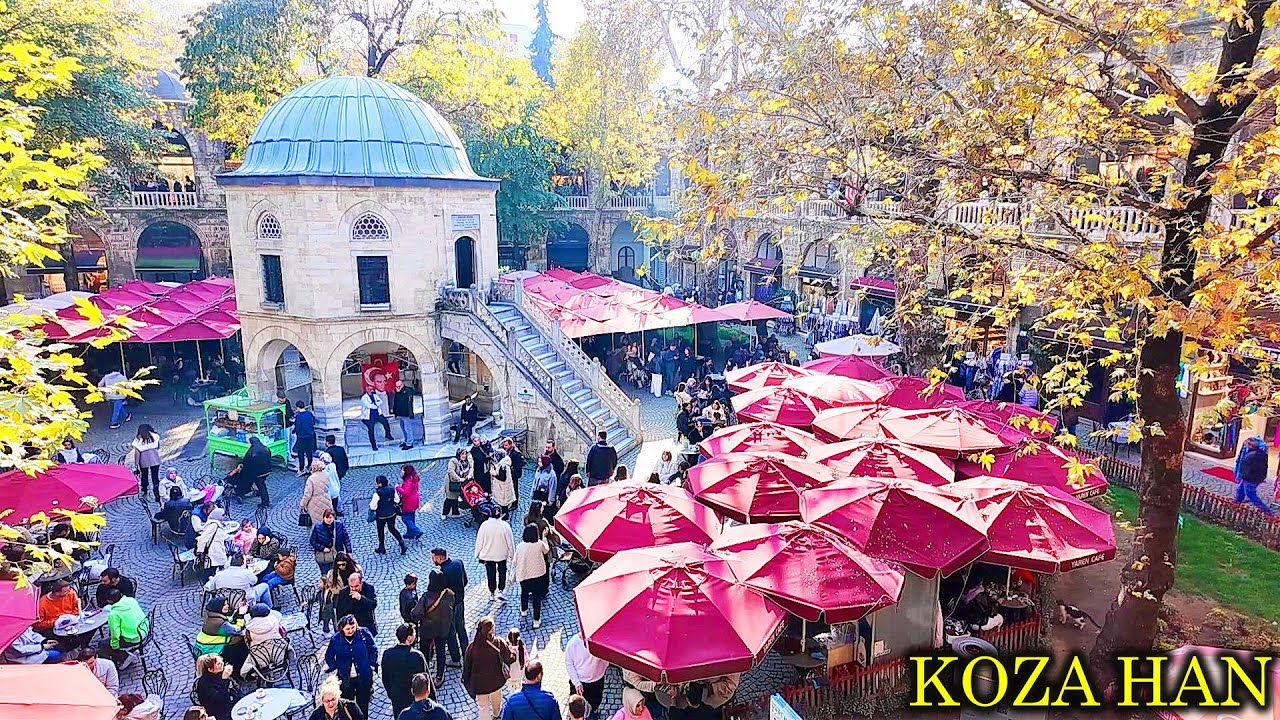 КОЗА ХАН БУРСА | ИСТОРИЧЕСКИЙ ШЕЛКОВЫЙ РЫНОК | ШЕЛКОВЫЙ РЫНОК | ШЕЛКОВЫЙ БАЗАР | ИСТОРИЧЕСКИЕ МЕС...